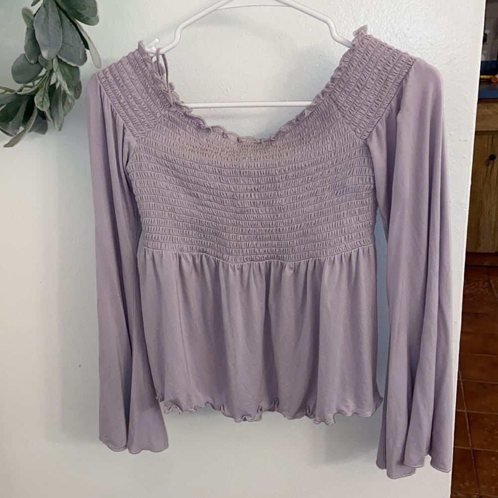 American eagle blouse- light purple